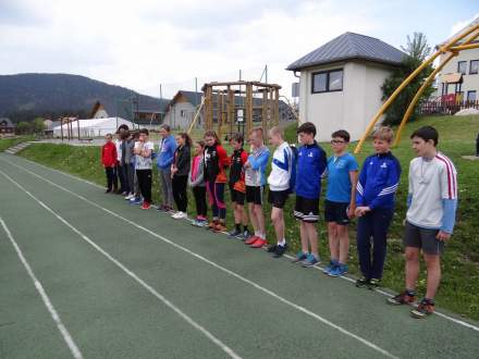 Sportowa rywalizacja szkół Istebna - Ćierne
