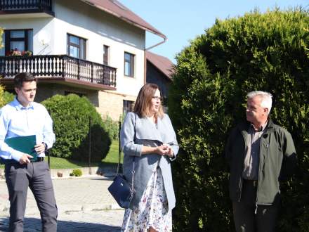 Otwarcie wyremontowanej drogi Łacki - Czadeczka