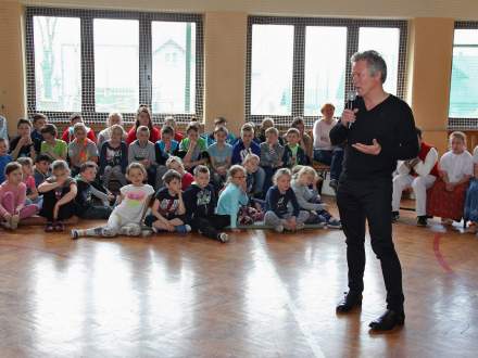 Spotkanie z aktorem Markiem Proboszem