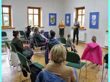 Zaproszone dzieci i rodzice, przemówienie Anety Legierskiej