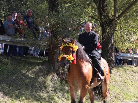 Korowód dożynkowy w Istebnej 2019