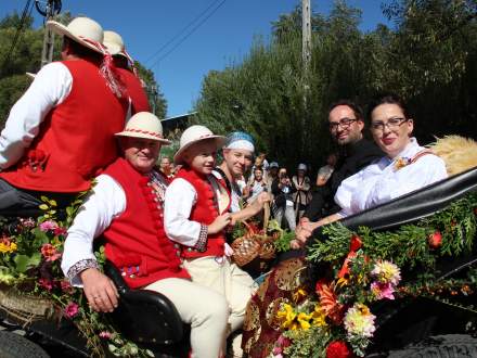 Korowód dożynkowy w Istebnej 2019