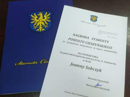 Nagroda starosty powiatu cieszyńskiego
