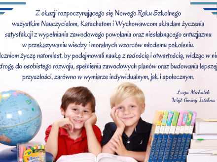 Grafika z tekstem życzeń