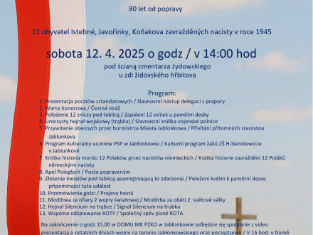 Zaproszenie w formie plakatu