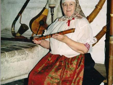 Zuzanna Kawulok w stroju regionalnym