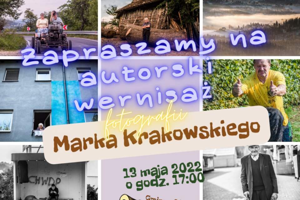 Kolaż zdjęć Marka Krakowskiego