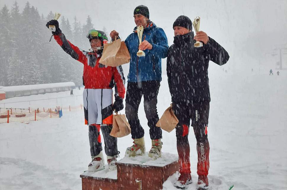Janusz Lewandowski na najwyższym stopniu podium (foto: JL facebook)