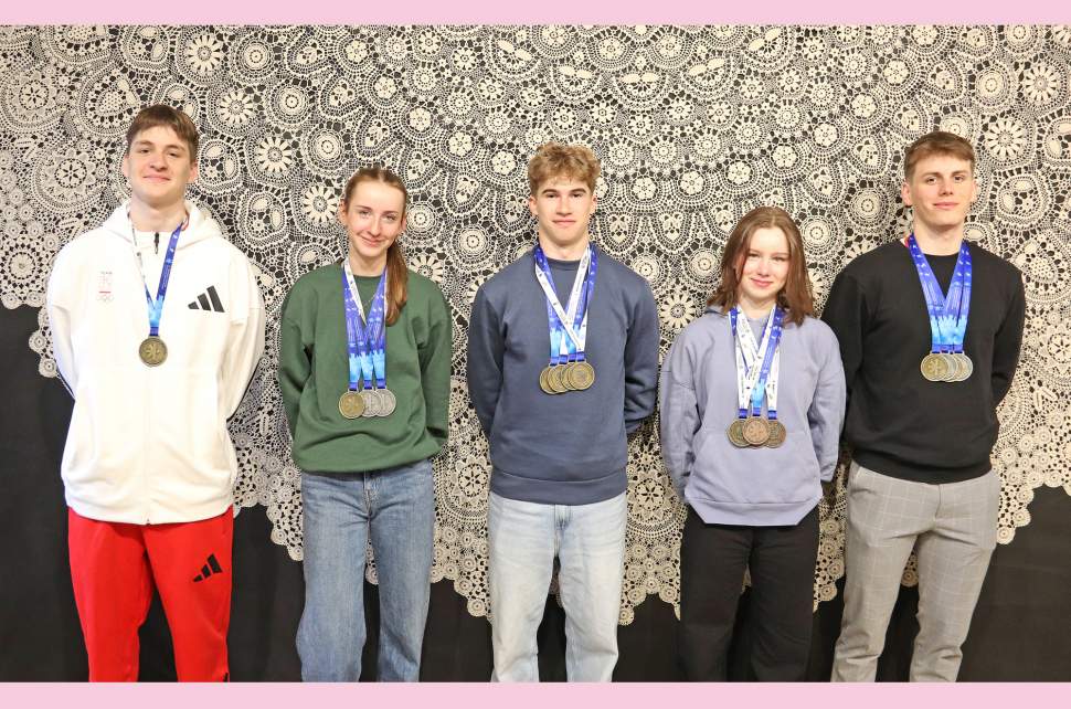 Od lewej: Jonasz, Ela, Filip, Julia, Przemek