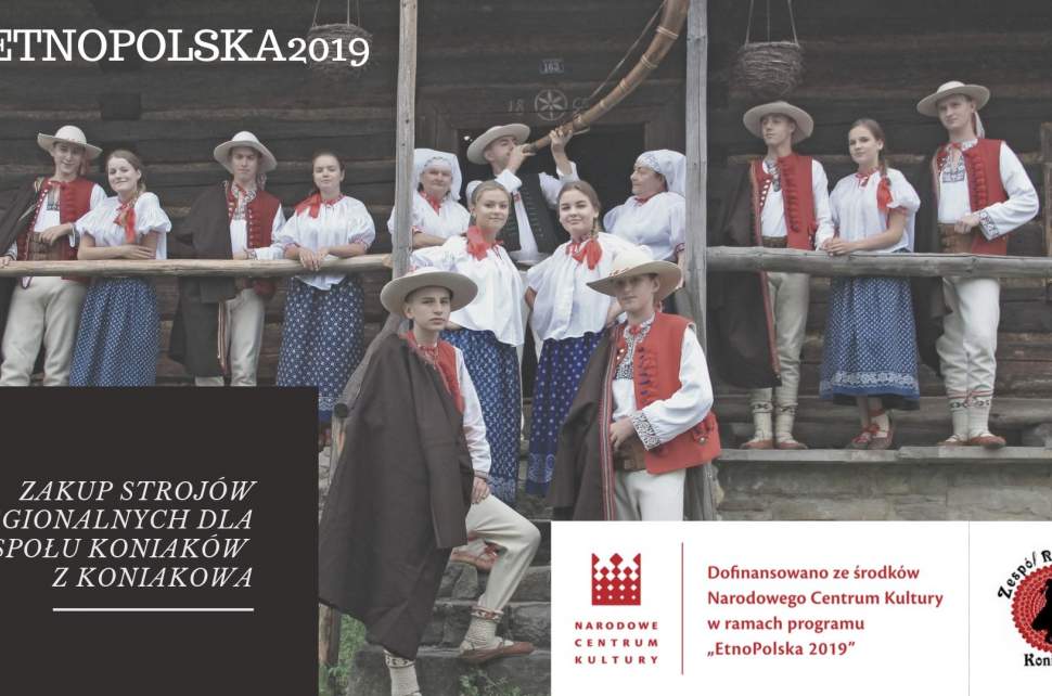 Zakup strojów regionalnych dla Zespołu Koniaków