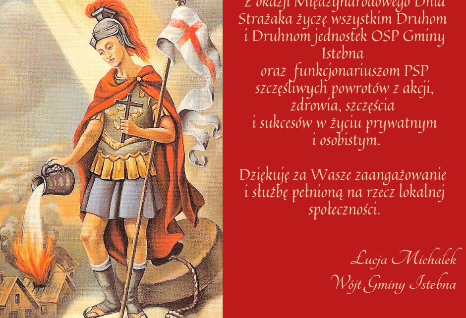 Życzenia z okazji Dnia Strazaka