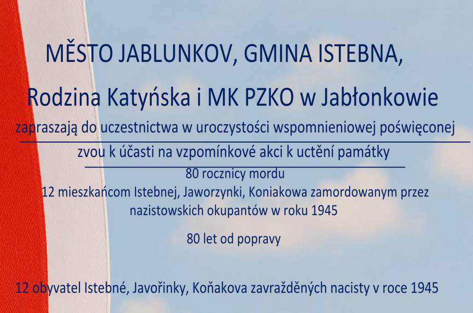 Zaproszenie w formie baneru