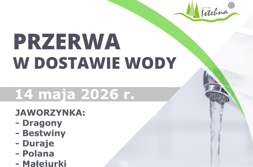 Przerwa w dostawie wody