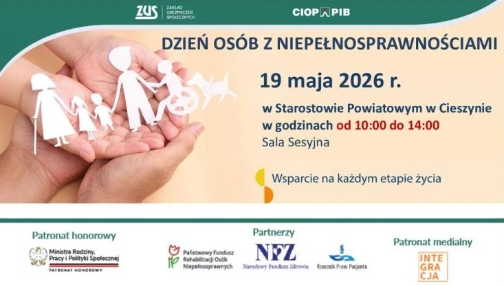 Dzień Osób z Niepełnosprawnościami w Cieszynie