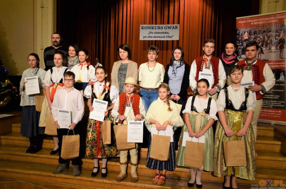 Finał konkursu gwarowego "Po obu stronach Ozy" , rozdanie nagród i występy