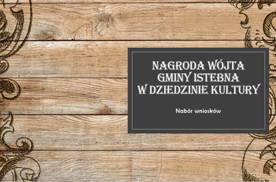 Nagrody Wójta Gminy Istebna w dziedzinie kultury