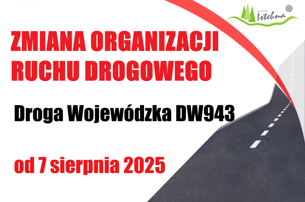 Baner zmiana organizacji ruchu